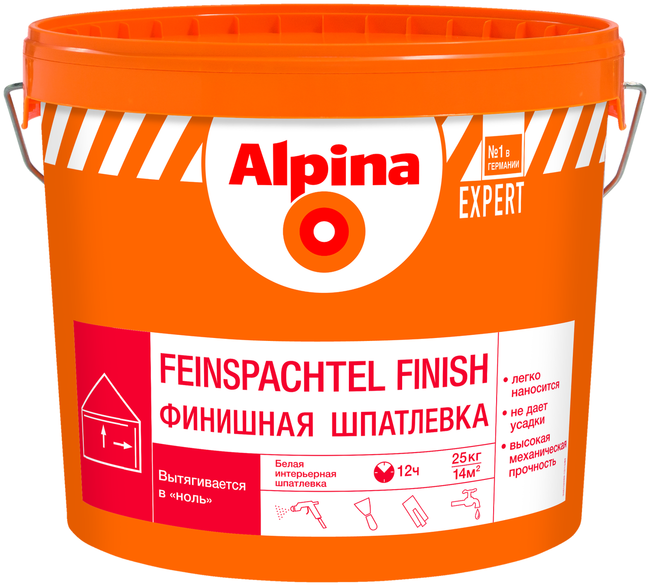 Alpina Expert Feinspachtel - Готовая финишная шпатлевка 25 кг.