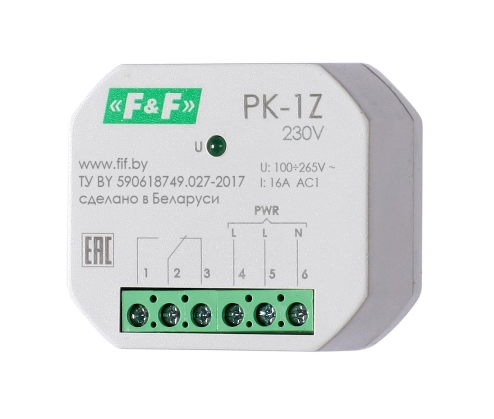 Реле электромагнитное (промежуточное) PK-1Z-230 - фото 1 - id-p147596485