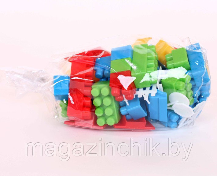 Конструктор для детей кубики 100 элементов производство Польша - фото 2 - id-p13178151