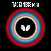 Накладкa Butterfly Tackiness Drive, черная, 1.9