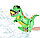 Игрушка Водный пистолет  водяной детский с надувным динозавром, фото 2