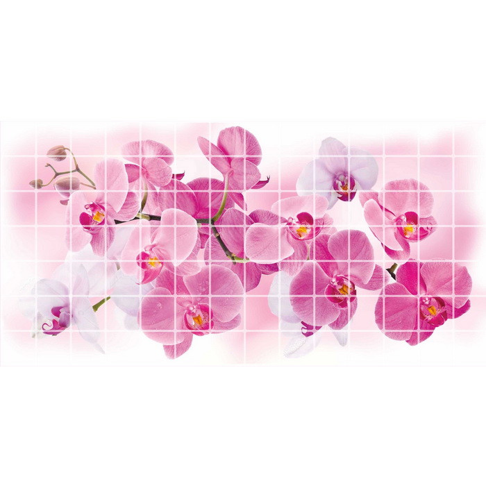 Декоративная панель ПВХ Артдекарт Орхидея розея 955х480х4 мм - фото 1 - id-p151341020