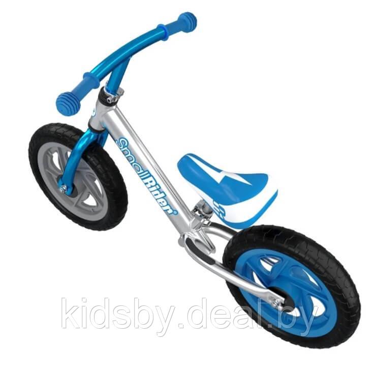 Детский беговел Small Rider Foot Racer EVA 3 (серебристый/красный) - фото 4 - id-p151361936