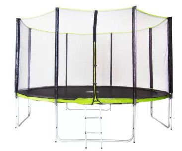 Батут Fitness Trampoline Green 10 FT PRO (4 опоры)