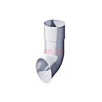 Слив (отмет) водосточной трубы Технониколь D-80, Белый