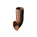 Слив (отмет) водосточной трубы Технониколь D-80, Коричневый
