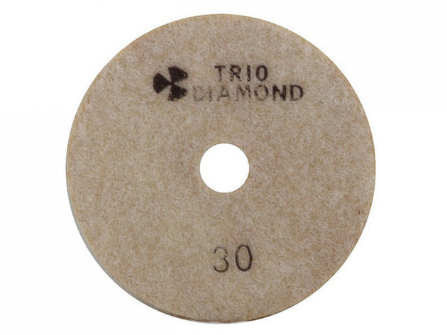 Алмазный гибкий шлифкруг "Черепашка" 100 № 30 (мокрая шл.) (Trio-Diamond), фото 2
