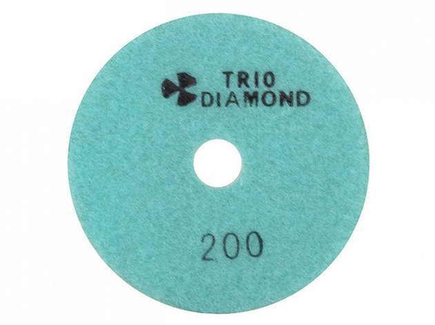 Алмазный гибкий шлифкруг "Черепашка" 100 № 200 (мокрая шл.) (Trio-Diamond), фото 2