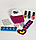 Детский набор для маникюра с сушилкой ( сушкой) для ногтей ЛОЛ арт.MBK-326 LOL, фото 2
