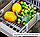 Раздвижной металлический дуршлаг-сушилка Extendable Dish Drying, фото 2