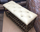 Банкетка с каретной стяжкой VG001, фото 2