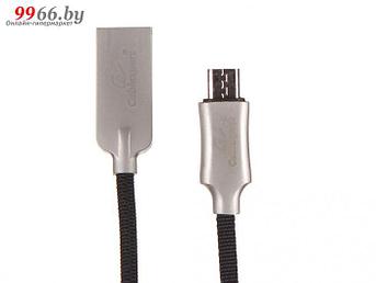 Аксессуар Gembird Cablexpert Platinum USB 2.0 AM/microB 50cm Black CC-P-mUSB02Bk-0.5M