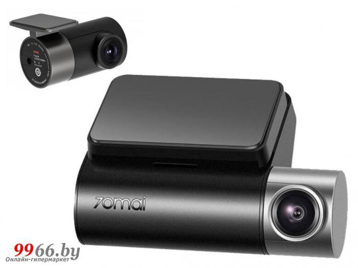 Автомобильный видеорегистратор Xiaomi 70Mai Dash Cam Pro Plus регистратор с камерой заднего вида - фото 1 - id-p151160094