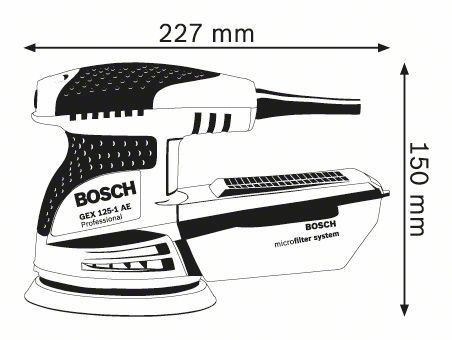 Эксцентриковые шлифмашины GEX 125-1 AE Professional - фото 2 - id-p13338528