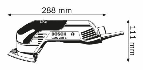 Дельташлифмашины GDA 280 E Professional - фото 2 - id-p13349915