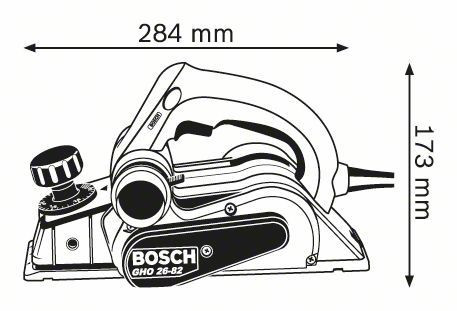 Рубанки GHO 26-82 Professional - фото 2 - id-p13378328