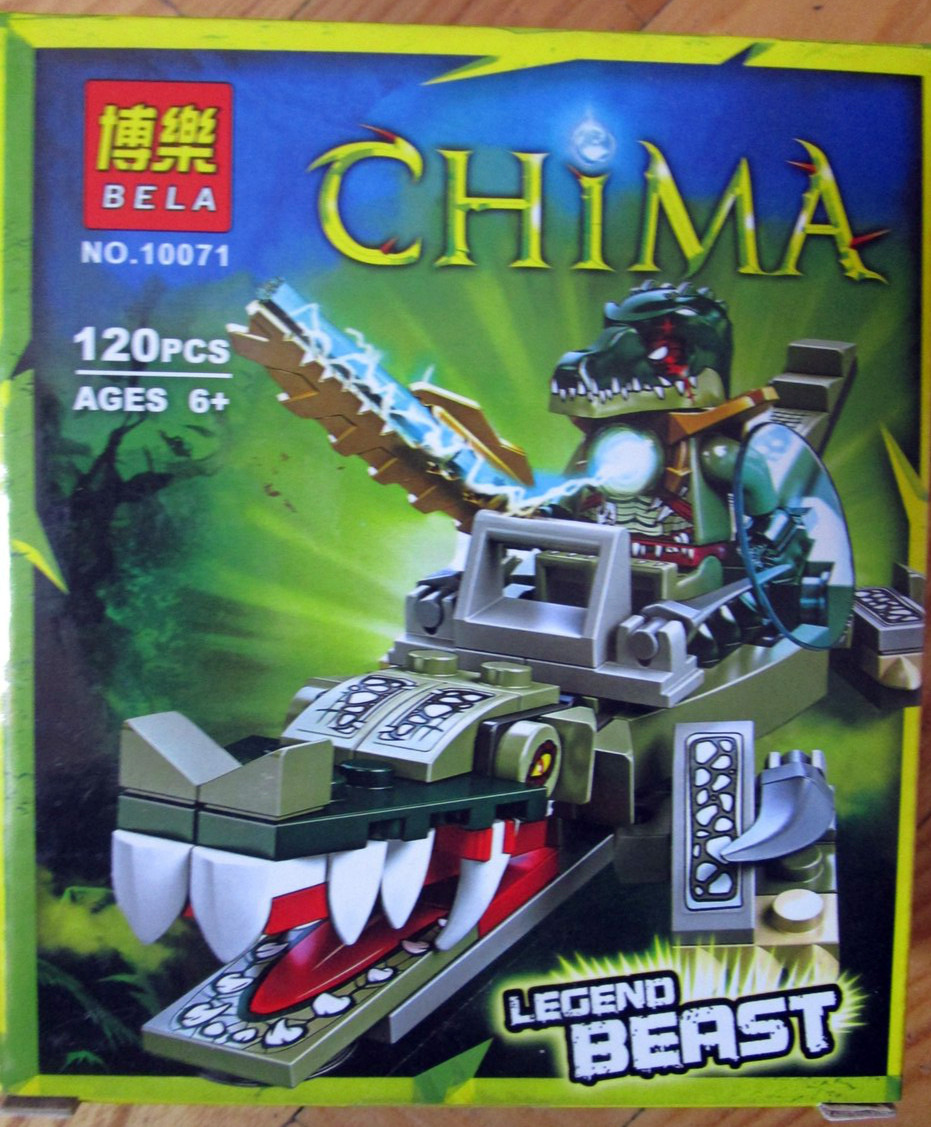Конструктор LEGO Chima 10071 Лего Легендарные Звери Крокодил