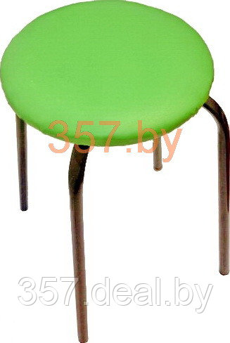 Табурет Фабрика стульев Эконом (салатовый/черный) - фото 1 - id-p151464529