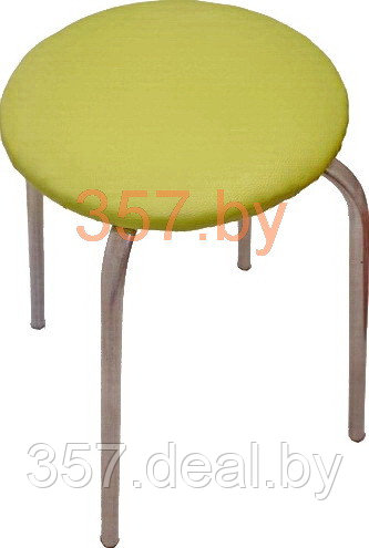 Табурет Фабрика стульев Эконом (оливковый/серебро) - фото 1 - id-p151469337