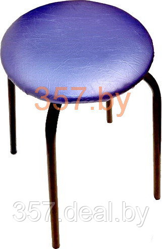 Табурет Фабрика стульев Эконом (синий/черный) - фото 1 - id-p151471110