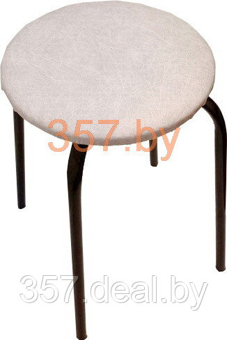 Табурет Фабрика стульев Эконом (белый мрамор/черный) - фото 1 - id-p151473733