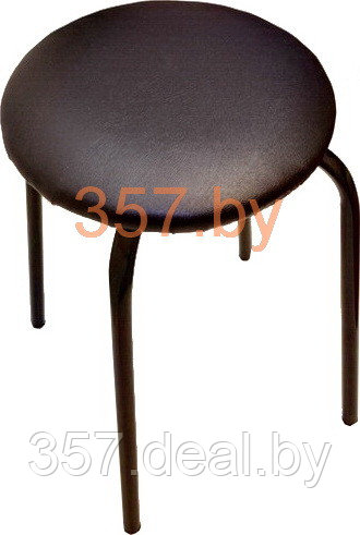 Табурет Фабрика стульев Эконом (черный/черный) - фото 1 - id-p151474436