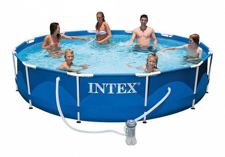 Каркасный бассейн Intex METAL FRAME 366х76 см