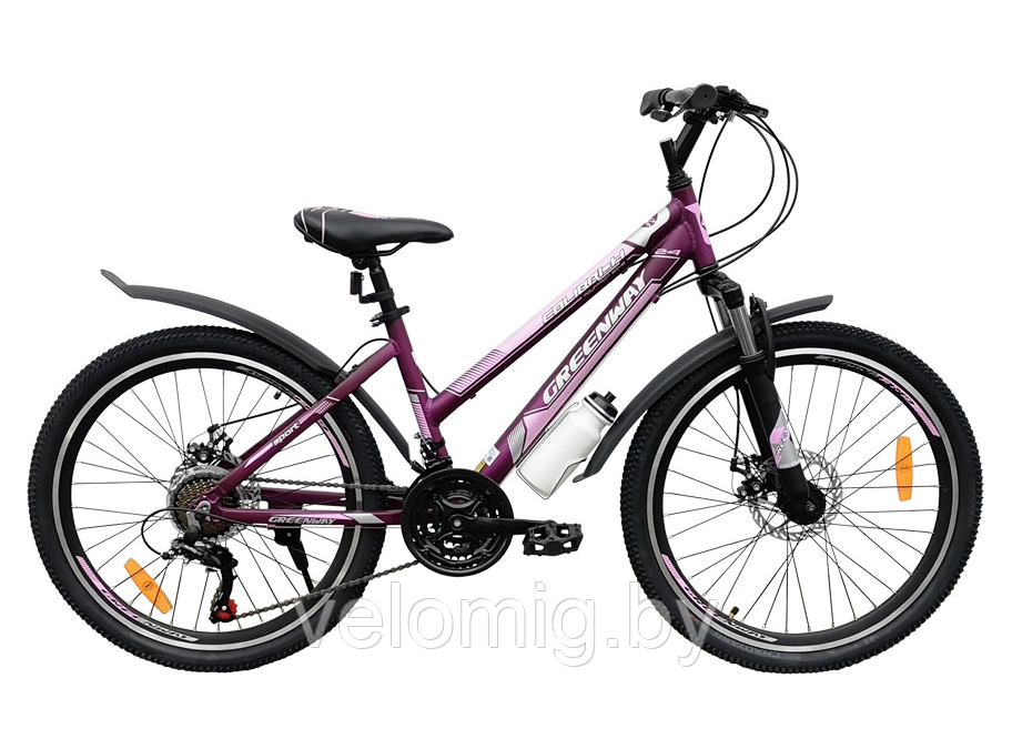 Велосипед подростковый Greenway COLIBRI-H 24 (2021) - фото 3 - id-p72271764