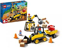 Конструктор LEGO Original City Бульдозер, Стройка, арт 60252, 126 деталей