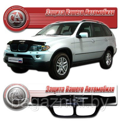Дефлектор капота Cа-пластик BMW X5 c 2004