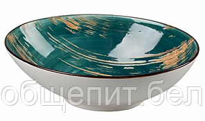 Салатник Texture Dark Green Lines 20*14*6 см, P.L. Proff Cuisine