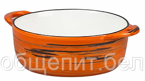 Чашка для супа Texture Orange Circular 14,5 см, h 5,5 см, 580 мл, P.L. Proff Cuisine