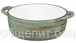 Чашка для супа серия Texture Light Green Lines 14,5 см, h 5,5 см, 580 мл, P.L. Proff Cuisine