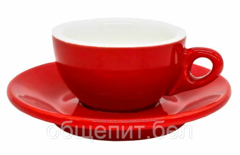 Кофейная пара Barista (Бариста) 70 мл, красный цвет, P.L. Proff Cuisine