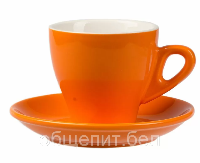 Кофейная пара Barista (Бариста) 280 мл, оранжевый цвет, P.L. Proff Cuisine