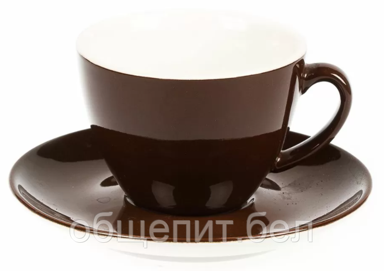 Чайная пара Barista (Бариста) 200 мл, коричневый цвет, P.L. Proff Cuisine - фото 1 - id-p151530658