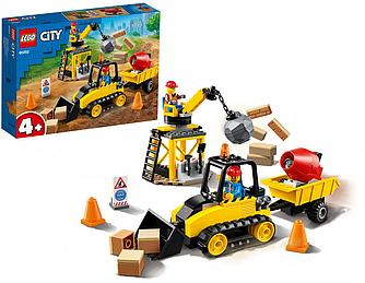 Конструктор LEGO Original City Бульдозер, Стройка, арт 60252, 126 деталей