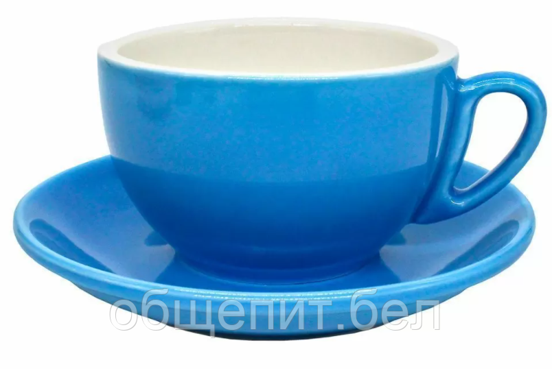 Чайная пара Barista (Бариста) 270 мл, синий цвет, P.L. Proff Cuisine - фото 1 - id-p151530775