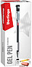 Ручка гелевая Berlingo Standard, 0,5 мм., игольчатый стержень, грип, черная