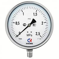 Мановакуумметр ТМВ-621Р.00(-0,1-0,15MPa) M20x1,5.1,0.Б нерж сталь