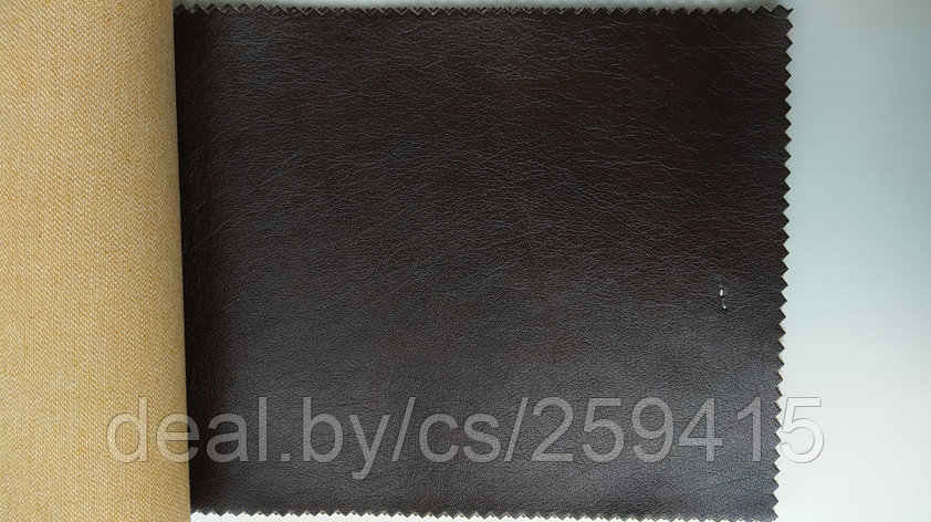 Кожзам "Крейзи" chocolate, фото 2