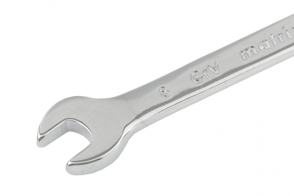 Ключ комбинированный, 9 мм, CrV, полированный хром Matrix 15153 - фото 2 - id-p138940166