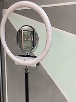 Кольцевая лампа MM-988 с зеркалом beauty lamp 34см + штатив 2,1м