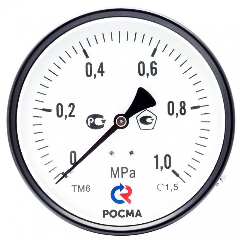 Вакуумметр ТВ-610ТЭ.00(-0,1-0MPa) M20x1,5.1,5