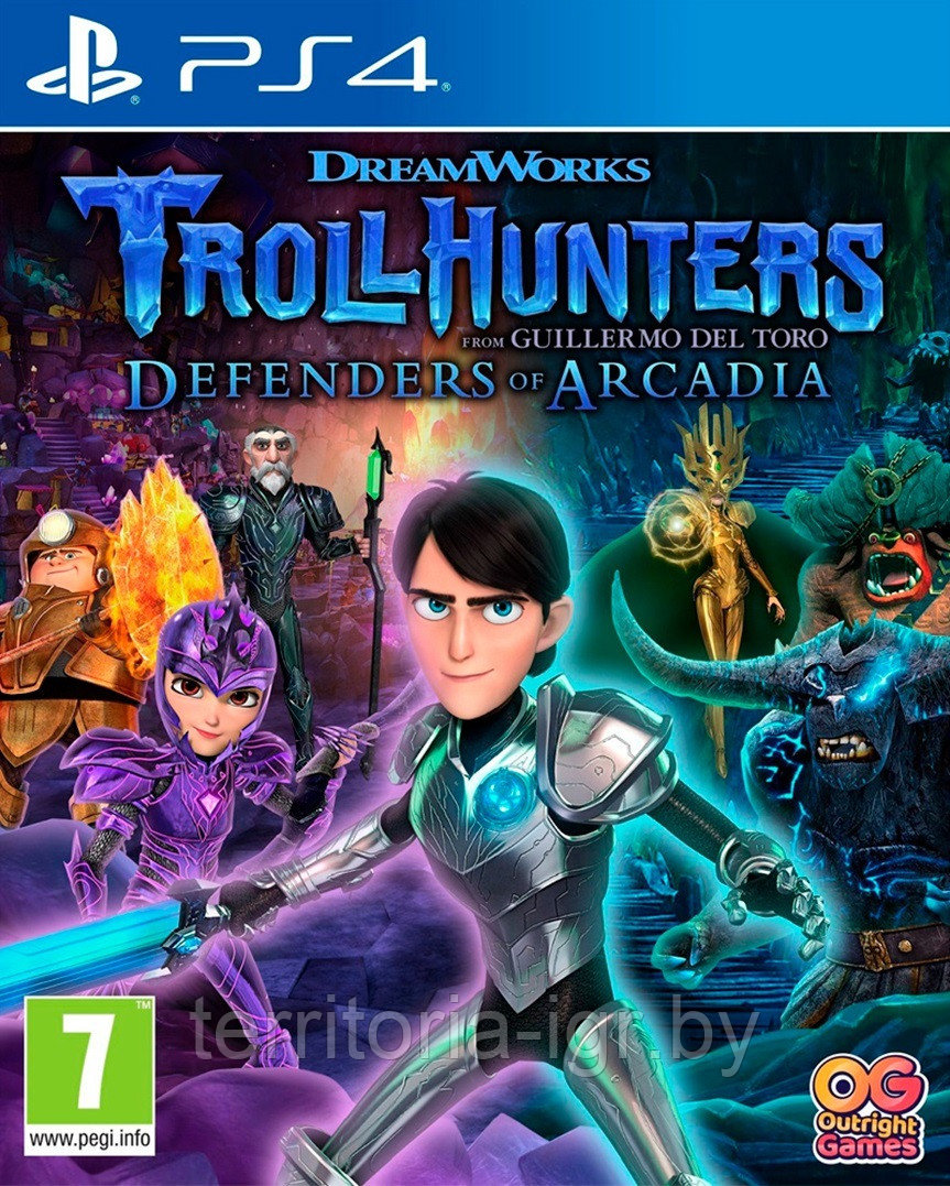 Trollhunters: Defenders of Arcadia PS4 (Русские субтитры) - фото 1 - id-p151613383