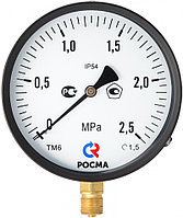 Мановакуумметр ТМВ-610Р.00(-0,1-0,5MPa) M20x1,5.1,5.IP54