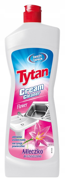 Молочко для чистки Титан цветочное (гель) (900 г)
