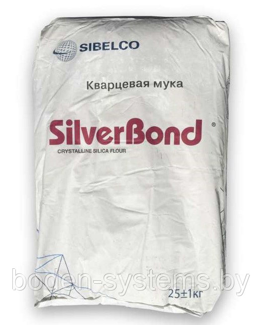 SILVERBOND 30 EW (Mastertop Filler), 25 кг - кристаллическая кварцевая мука