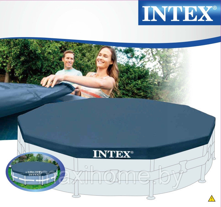 Тент-чехол Intex 28030 для каркасных бассейнов 305 - фото 2 - id-p129307624