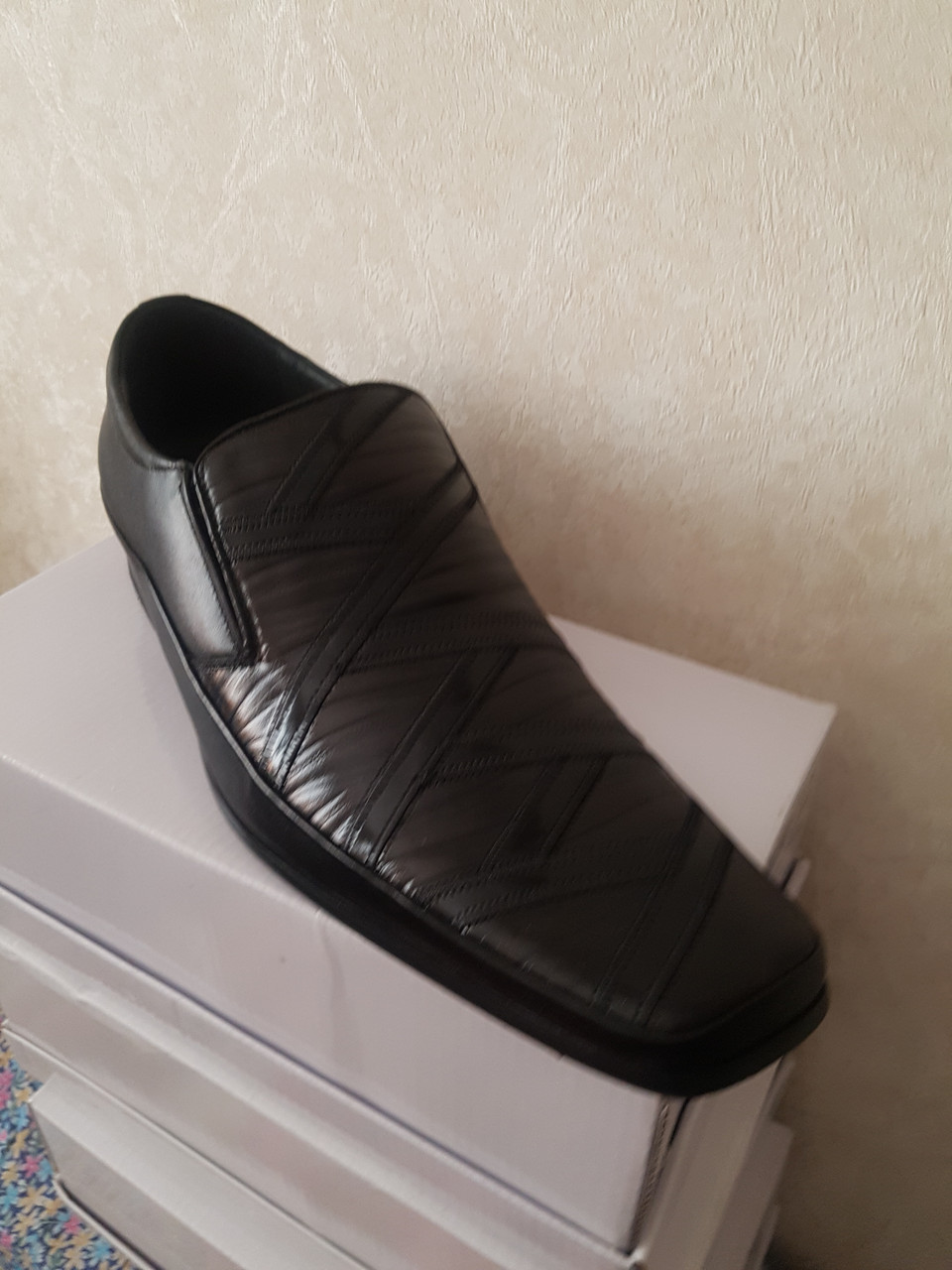 Туфли мужские черные - фото 1 - id-p151622884
